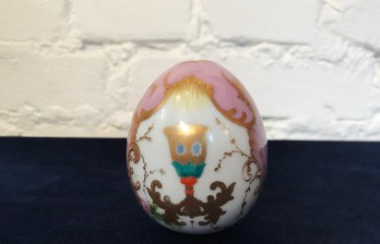 Антикварное фарфоровое пасхальное яйцо Императорский фарфоровый завод купить